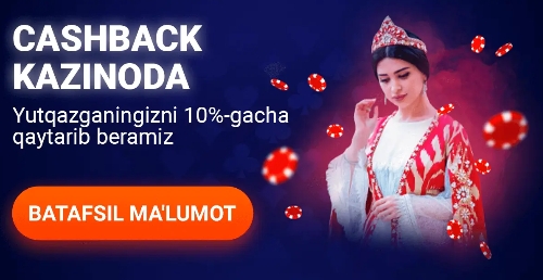 Cashback kazinoda